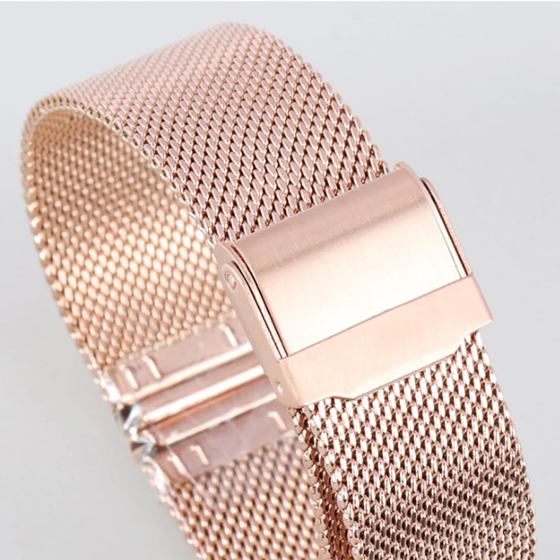 Passend für Daniel Wellington Uhrenarmband, 12 mm, 14 mm, 16 mm, 18 mm, 20 mm, 22 mm, Edelstahl-Uhrenarmband, Gold, Silber, Schwarz, Roségold. Ersatzband Bild 5