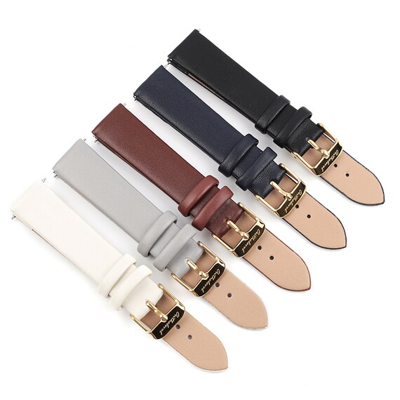 Women Leather Watch Strap 12mm 14mm 16mm 18mm 20mm Leather Etsy Israel
