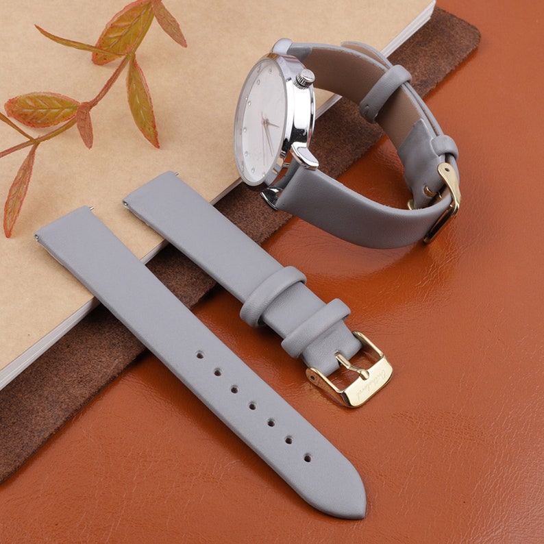 Women Leather Watch Strap 12mm 14mm 16mm 18mm 20mm Leather Etsy