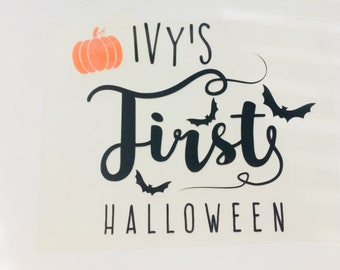 Halloween iron on | Etsy