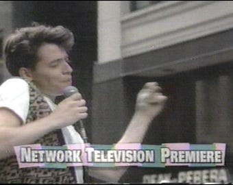 1988-89 VHS recorded video tape, NBC St. Elsewhere/Family Ties series finales, commercials