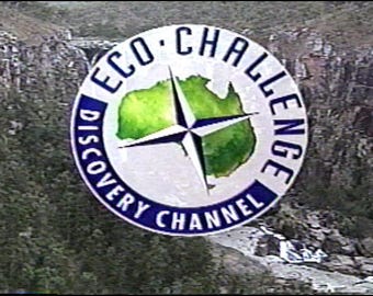 1998 VHS recorded video tape, Discovery Channel Eco-Challenge Australia, ABC Figure Skating Champs/Oscars, commercials