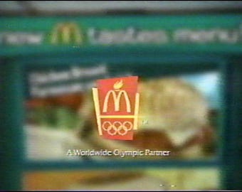 2002 VHS recorded video tape, NBC Salt Lake City Olympics opening ceremony/skiing/figure skating/hockey, commercials