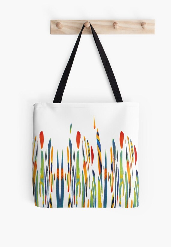 colourful beach bag