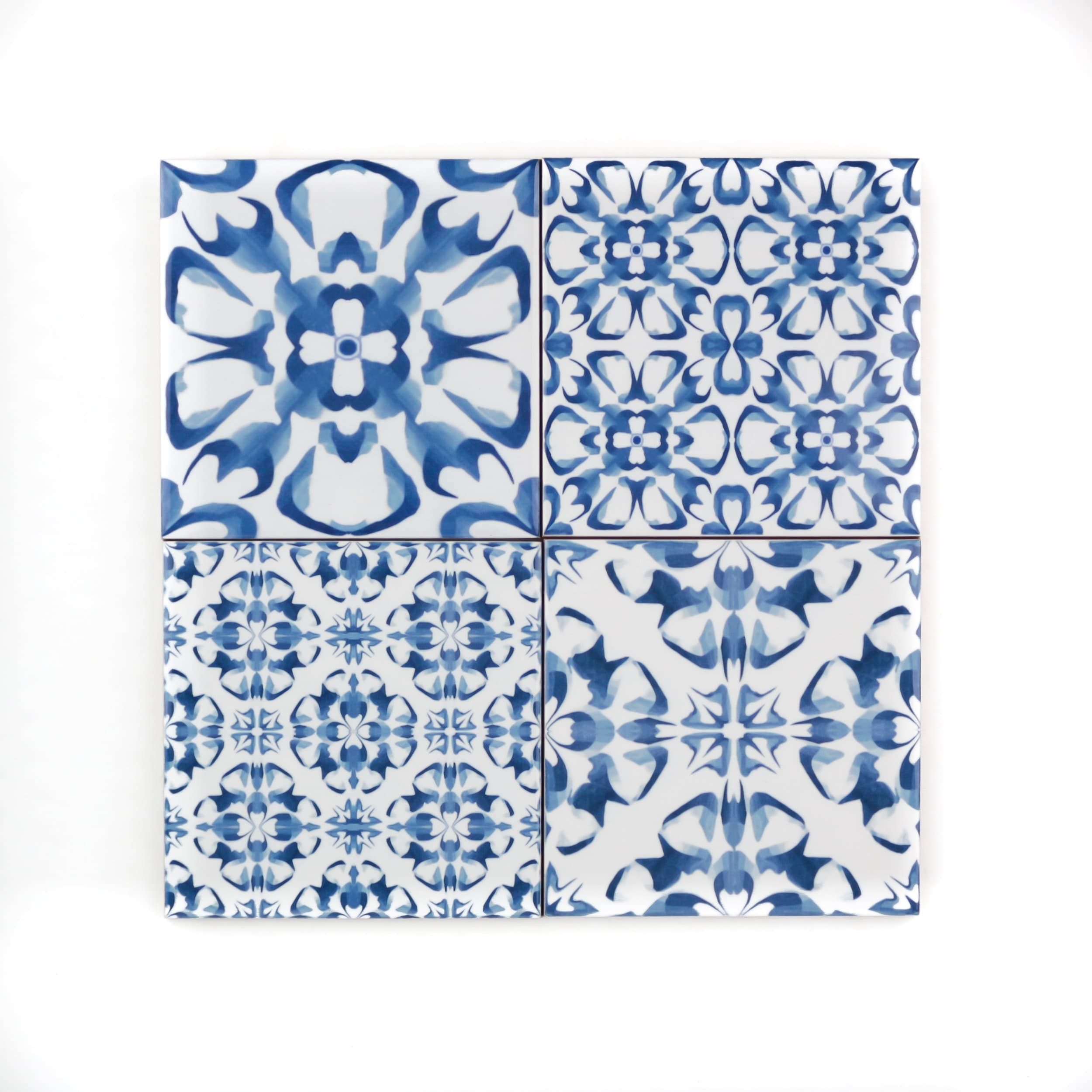 Delft Kitchen Tile Mix and Match Tiles Blue White Patchwork Etsy UK