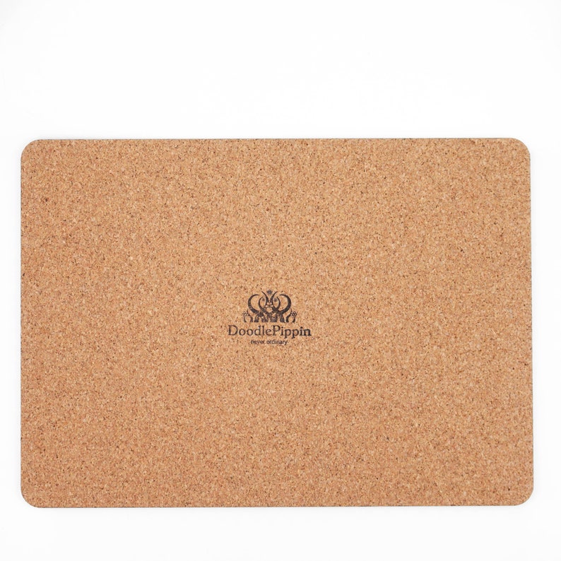 Ocean Table Mat Navy Blue Seaside Decor Extra Large Melamine Etsy