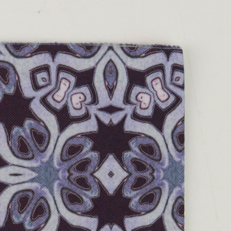 Elegant Purple Silver Place Mat Extra Large Fabric Placemat Etsy