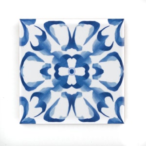 Delft kitchen tile, mix and match tiles, blue white patchwork tile, 6 inch tiles, antique style, patterned decorative tile, colourful tiles