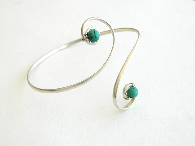 turquoise Upper Arm Bracelet arm bracelet bracelet turquoise bracelet Upper Arm Cuff Bracelet with stones Arm Bracelet turquoise