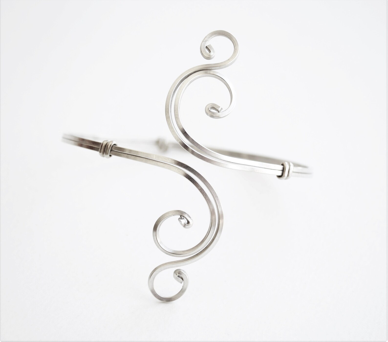 Arm Bracelet. Silver Armlet. Silver Arm Bracelet. Silver Arm Etsy