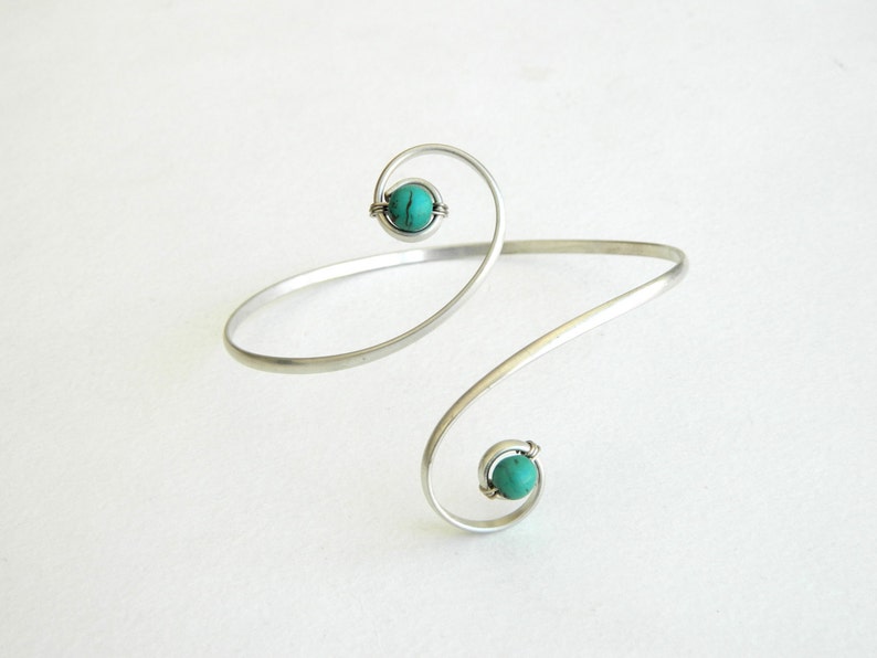 turquoise Upper Arm Bracelet arm bracelet bracelet turquoise bracelet Upper Arm Cuff Bracelet with stones Arm Bracelet turquoise