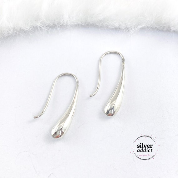 Vintage Silver Ingot Drop Earrings - Etsy