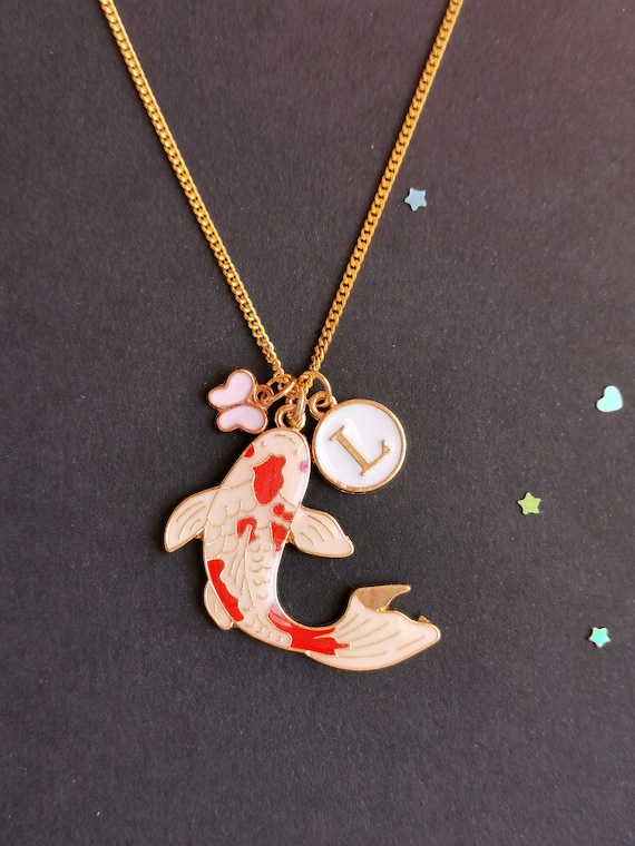 Koi necklace discount