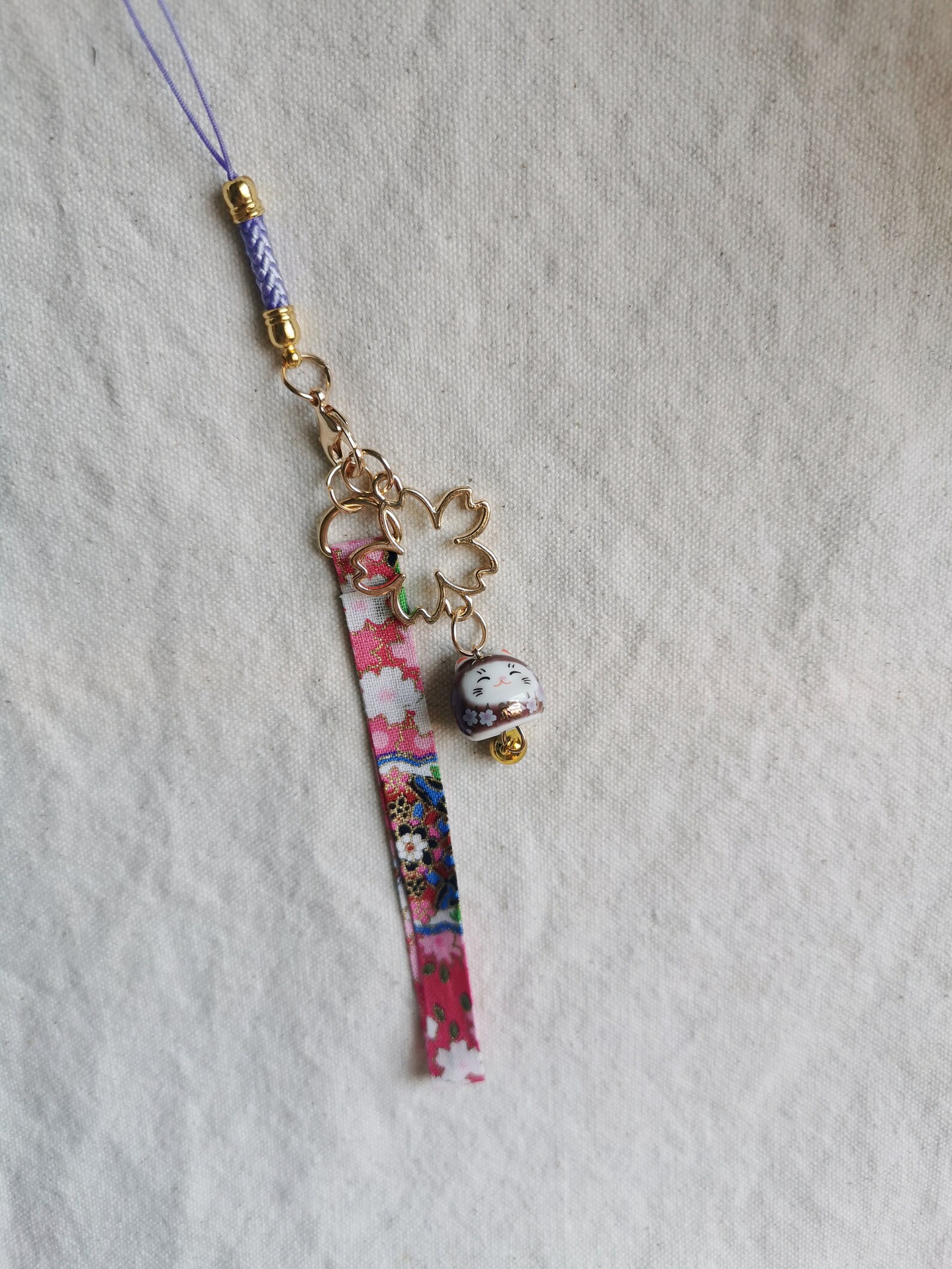 Japanese Style Cell Phone Charm Kawaii Bag Charm Etsy