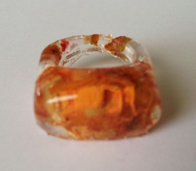 Unique Design Resin Rings in Various Sizes.francescarosej.only Etsy UK