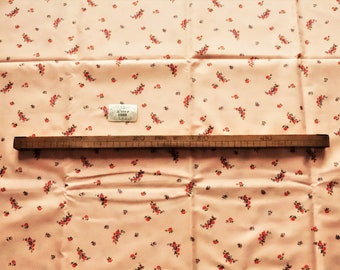 DOLL PRINT UNUSED Vintage French Tiny Flowers Yardage 2B sold in 2 pieces - 30 x 99" -- 76 x 253 cm