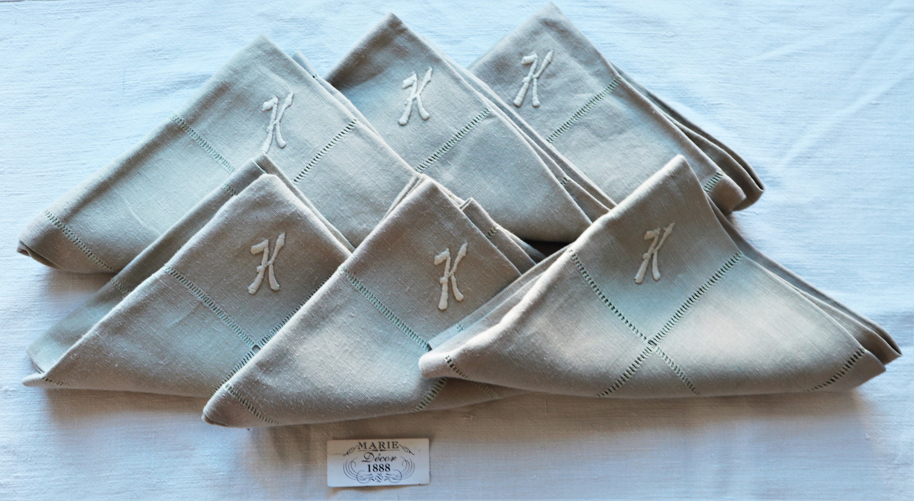 Linen Set 6 Serviettes