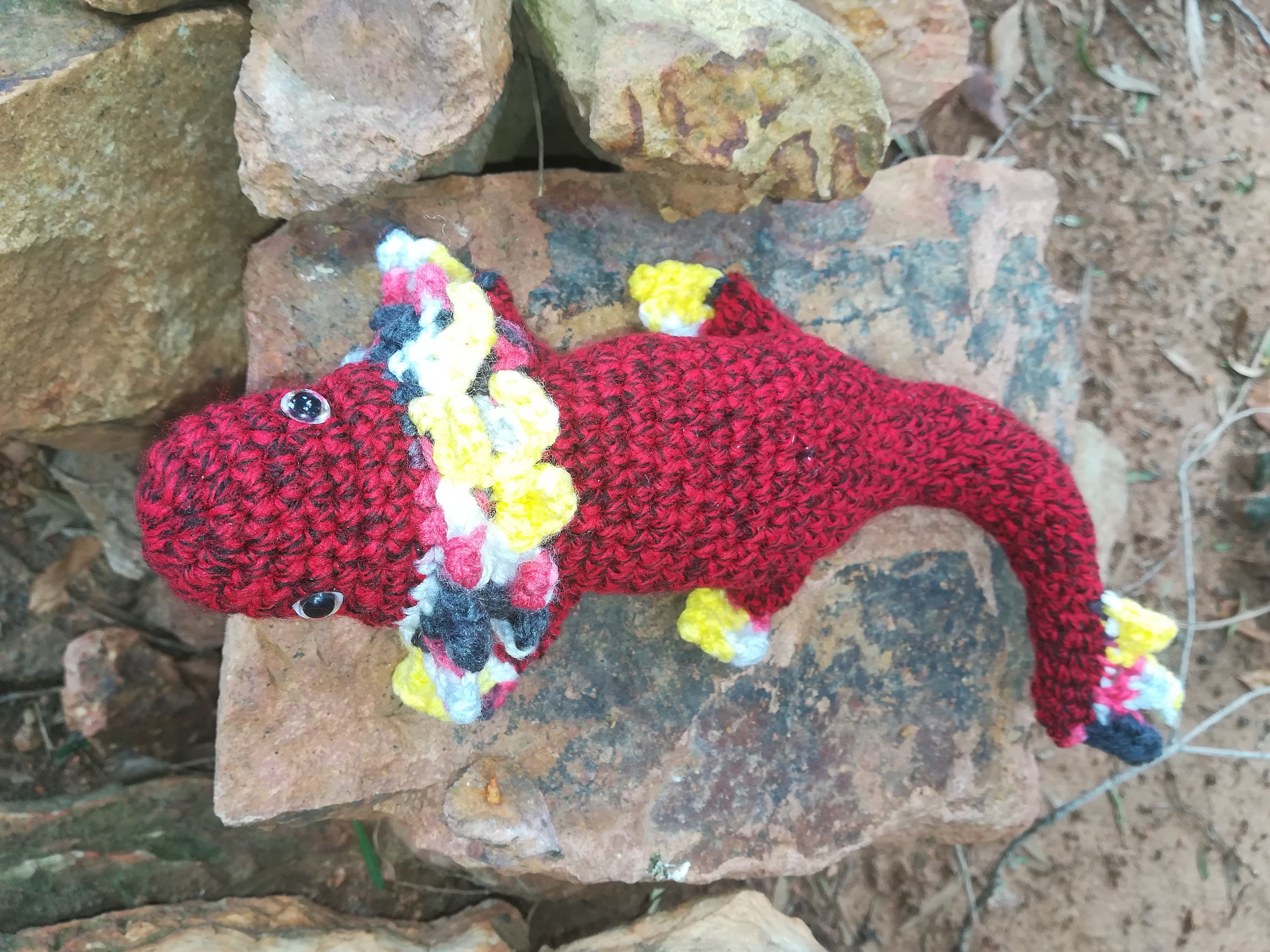 Salamander Printable PDF Crochet Pattern Etsy