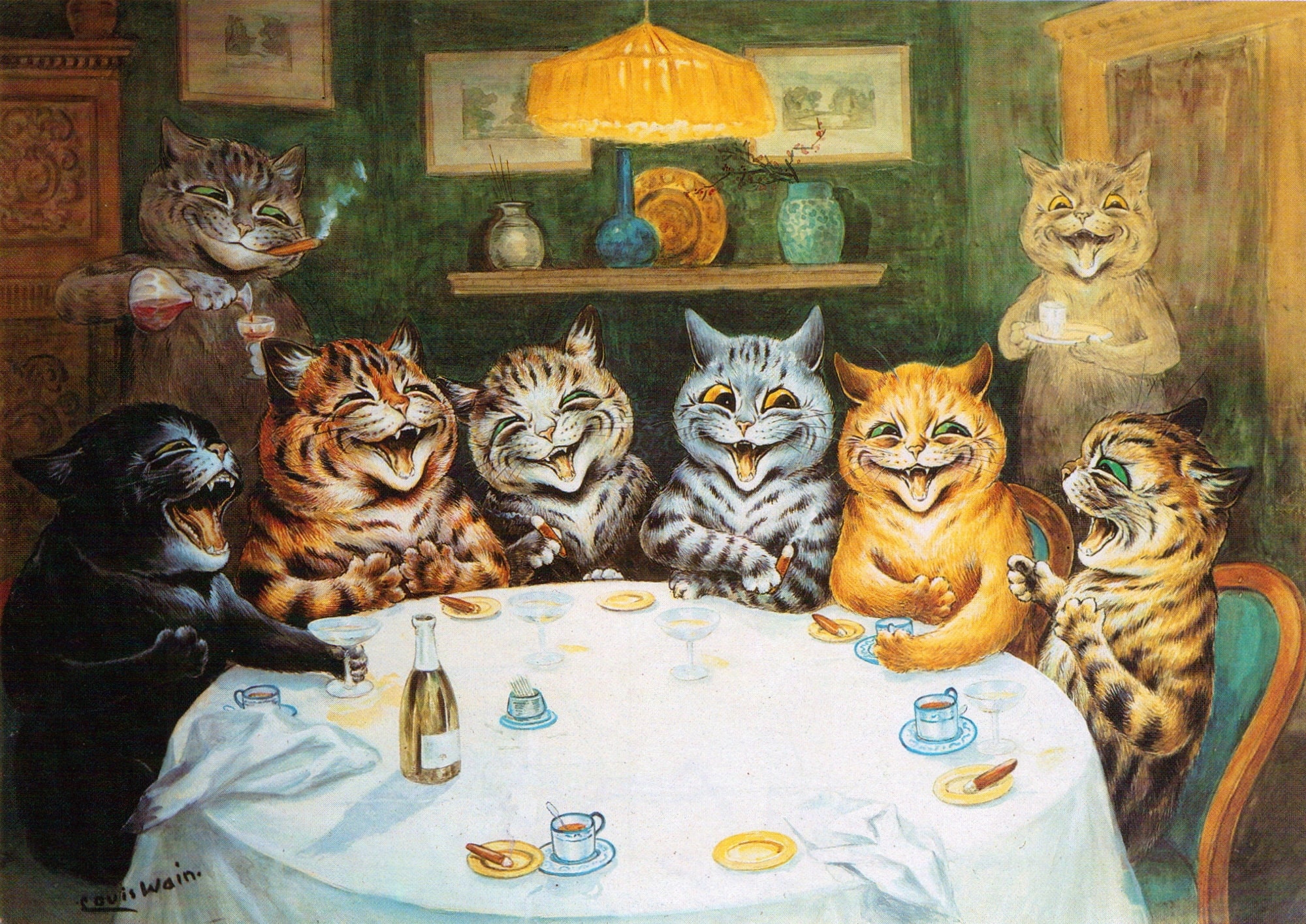 A celebration of cats: The creative brilliance of artist Louis