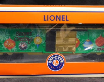 Lionel 2004 Holiday Boxcar: Collectible O-Gauge Freight Car (LRRC)