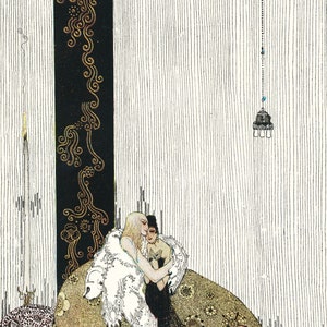 Kay Nielsen Lad King Arabia Daughter Illustrator East of the Sun West of the Moon 1914 Art Nouveau