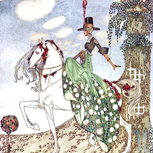 Kay Nielsen  Princess Minon-Minette Art Nouveau