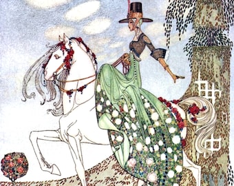 Kay Nielsen  Princess Minon-Minette Art Nouveau