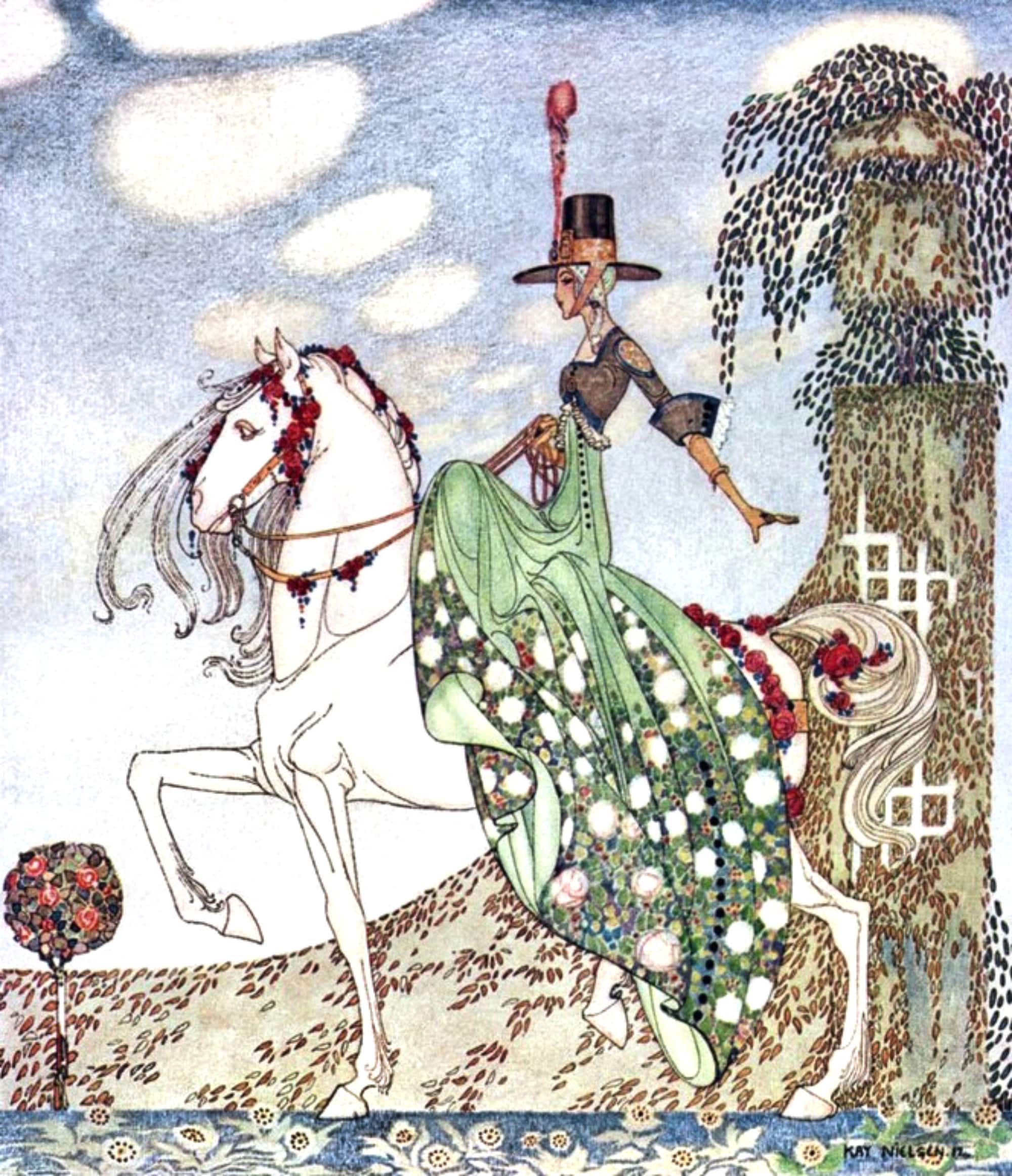 『The Girl from Kay's』 ポスター アンティーク ミュージカル Kay Nielsen Princess Minon-minette Art Nouveau - Etsy