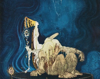 Kay Nielsen Art Nouveau Print: East of the Sun, West of the Moon