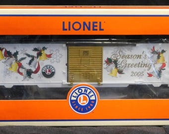 Lionel 2005 Christmas Boxcar: LRRC Holiday Train Car