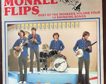 THE MONKEES（モンキーズ）の4名直筆サイン額装 モンキーズの直筆サイン入り写真4枚 - ミッキー・ドレンツ、マイケル
