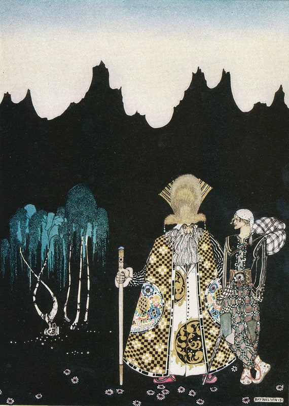 Kay Nielsen Art Nouveau Print: East of the Sun, West of the Moon
