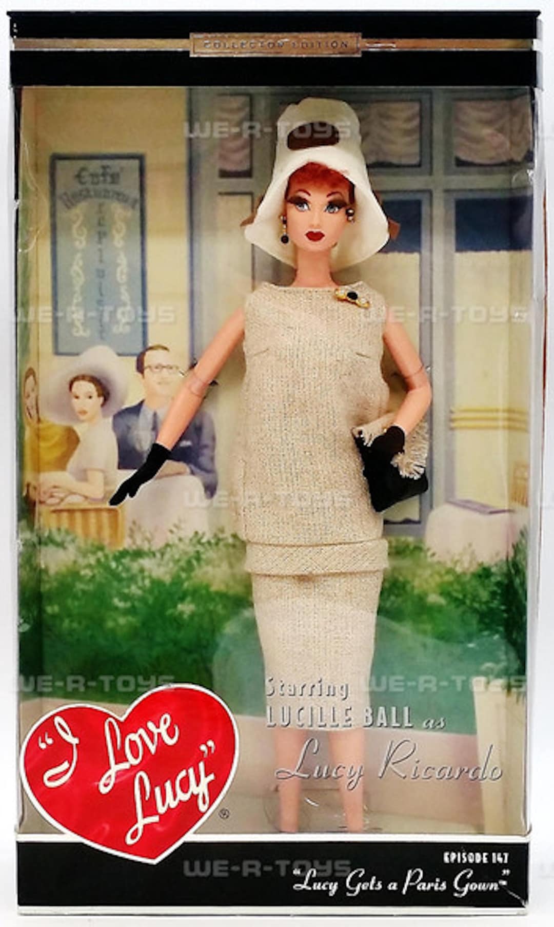 I Love Lucy Doll: Lucy's Paris Gown, 1990s Collectible