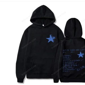 Sweat à Capuche Officiel Billie Eilish Hit Me Hard And Soft - Produit Sous Licence Bravado, Coupe Classique