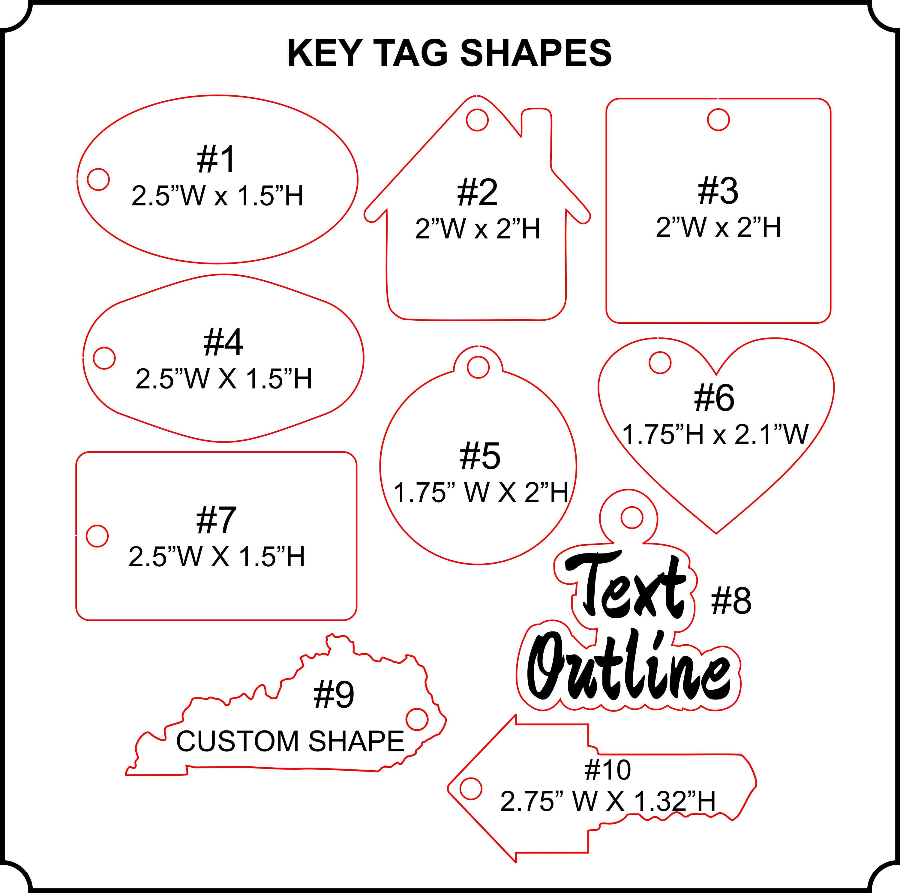 Custom Shape Key Rings Custom Wooden Keyrings, 1-SIDE ENGRAVED (any Shape), Branded Keyrings ...