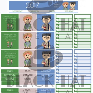 Anne of Green Gables Happy Planner Sticker Set