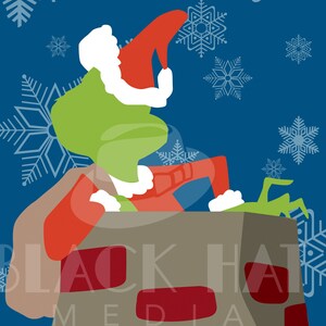 How the Grinch Stole Christmas poster 11x17 inches