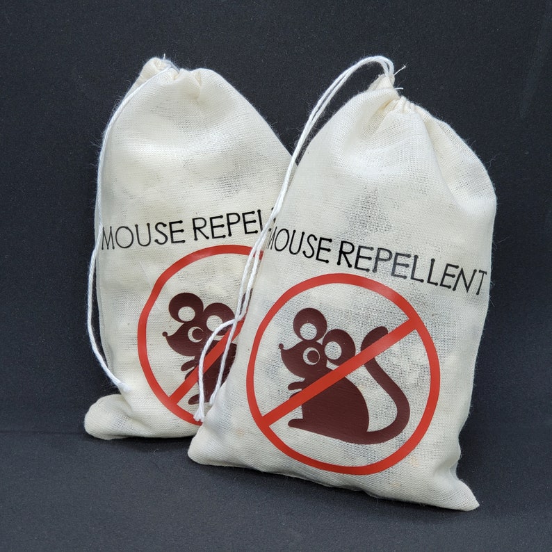 4 Pack All Natural Mice Mouse Pest Repellent Pouches and Air Etsy