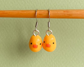 Cozy Goose Earrings Silver