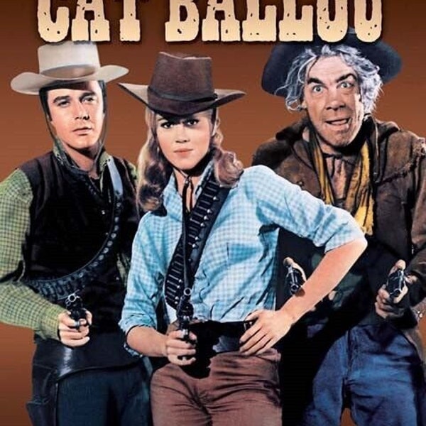 Cat Ballou 1965 Jane Fonda Michael Callan Lee Marvin 16x20 poster