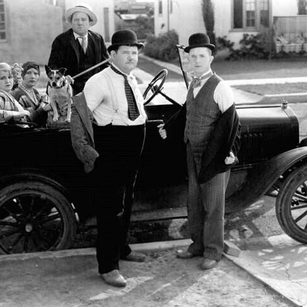 A Perfect Day Stan Laurel Oliver Hardy jackets off Edgar Kennedy 16x20 poster