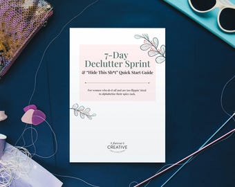 7-Day Declutter Challenge: Humor Edition Printable (PDF)
