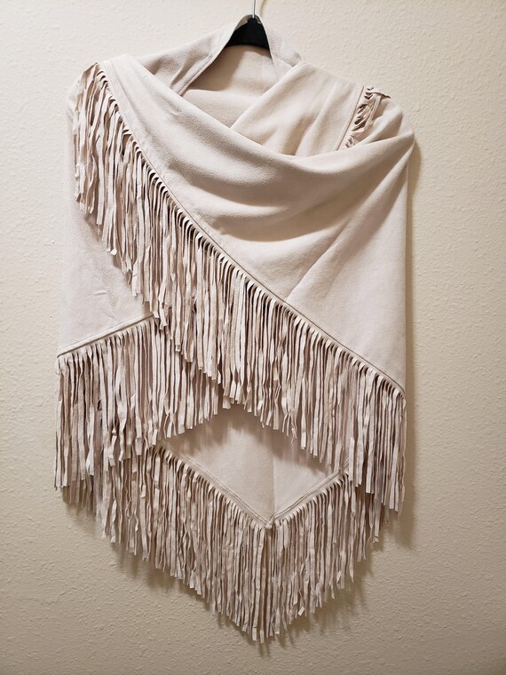 Suede Soft Feel Fringe Wrap Shawl with Fringe Etsy