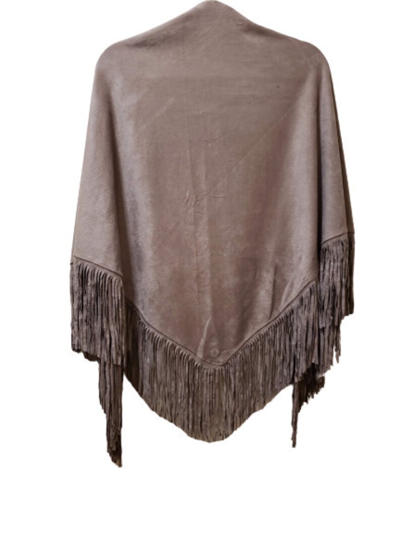 shawl wrap with fringe
