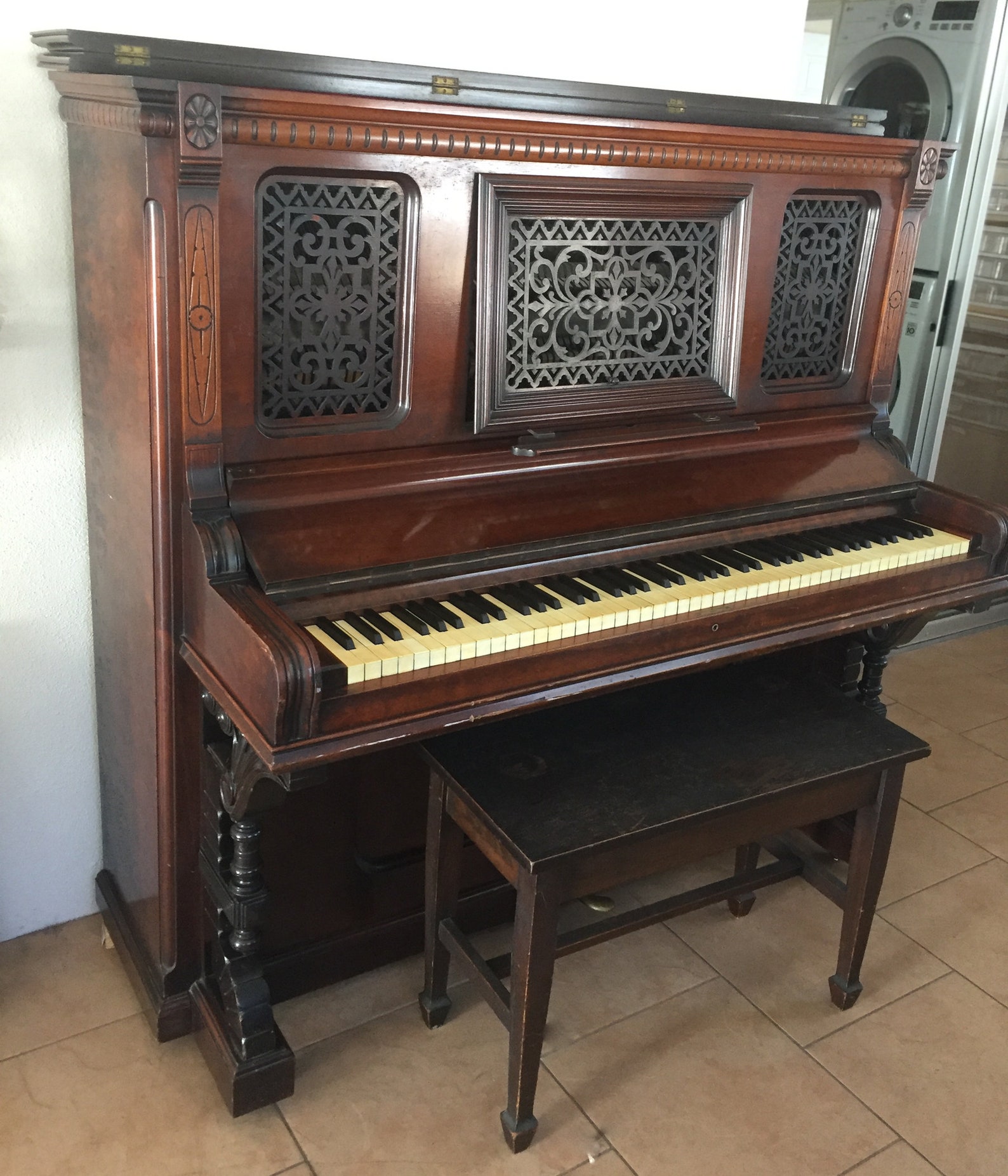 C. Kurtzmann Buffalo N.Y. Upright Piano 1880 1908 Etsy