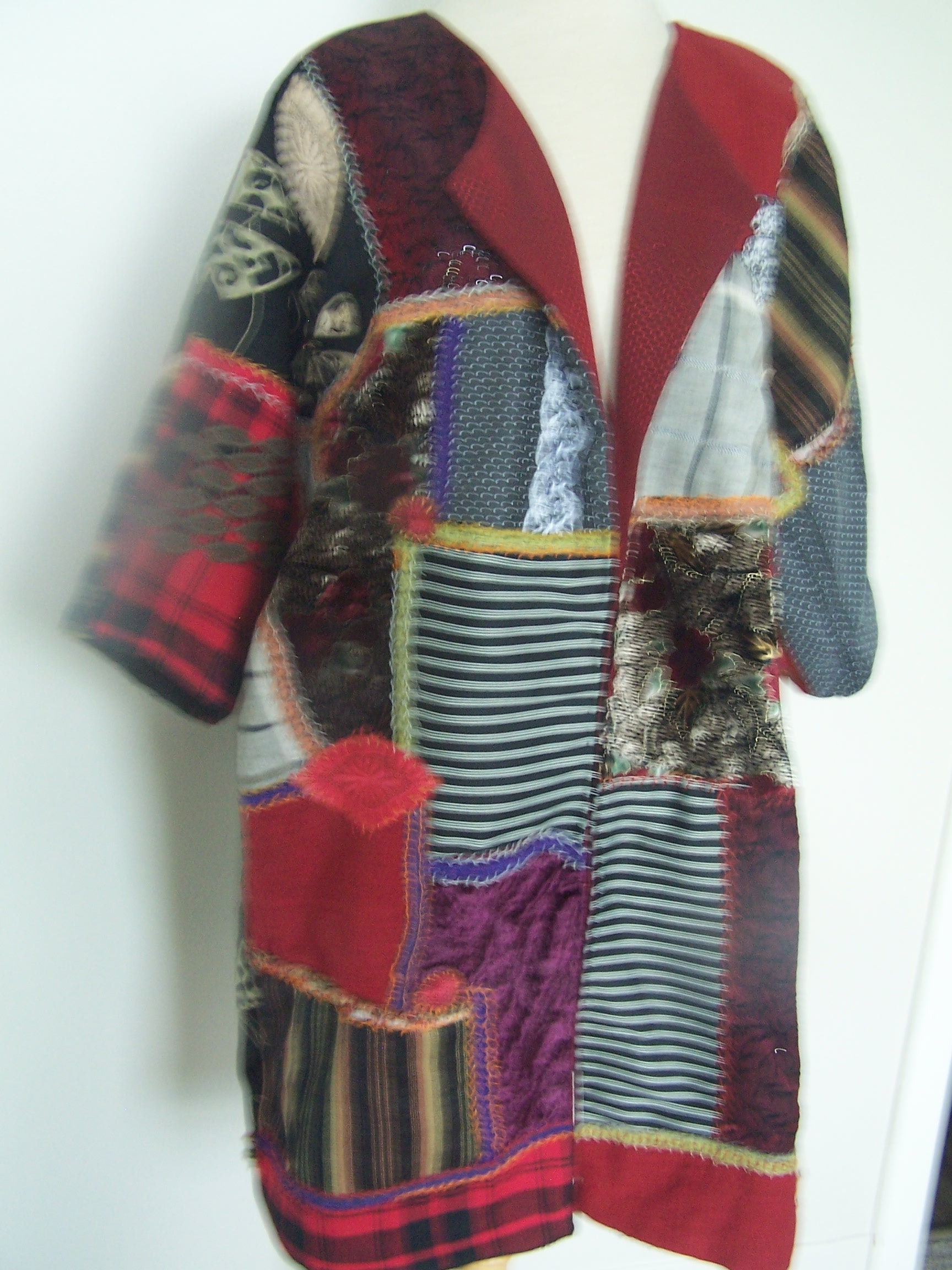 ジャケット・アウター SHOOP crazy pattern chester coat ZIGGY CHEN Velvet Lumped Coat （Black） - Osaka / Kyoto