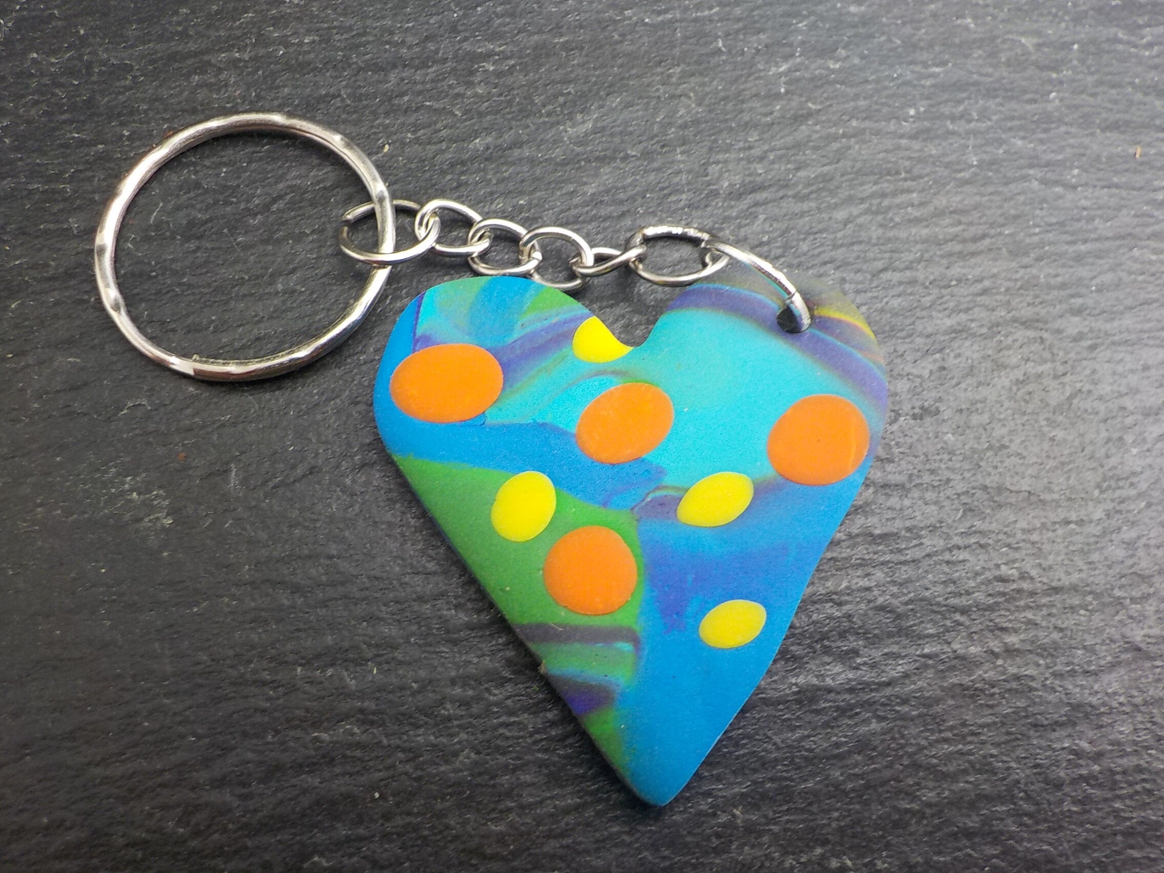 Polymer Clay Keyrings // Polymer Clay Keyring // Polymer Etsy