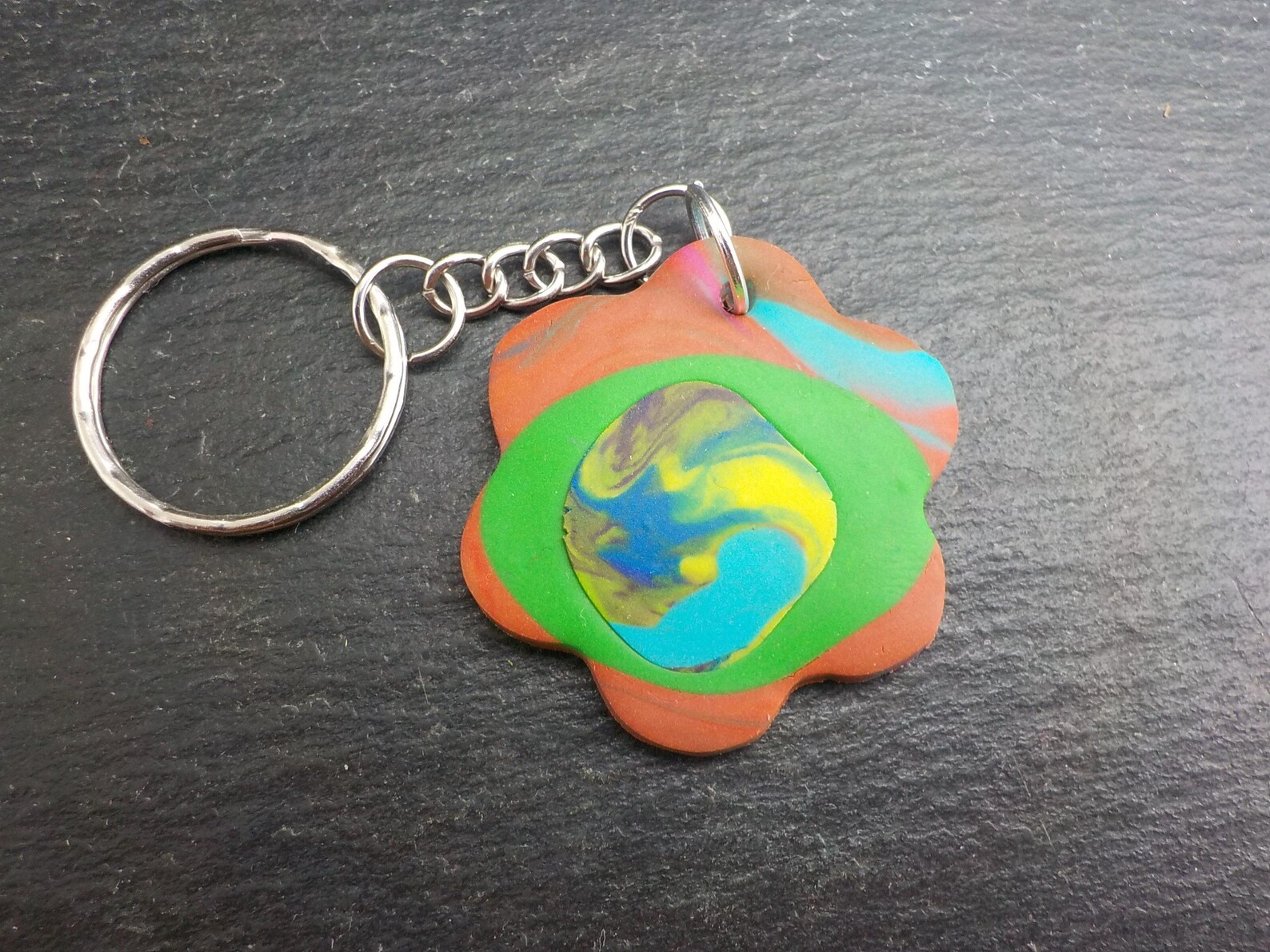Polymer Clay Keyrings // Polymer Clay Keyring // Polymer Etsy