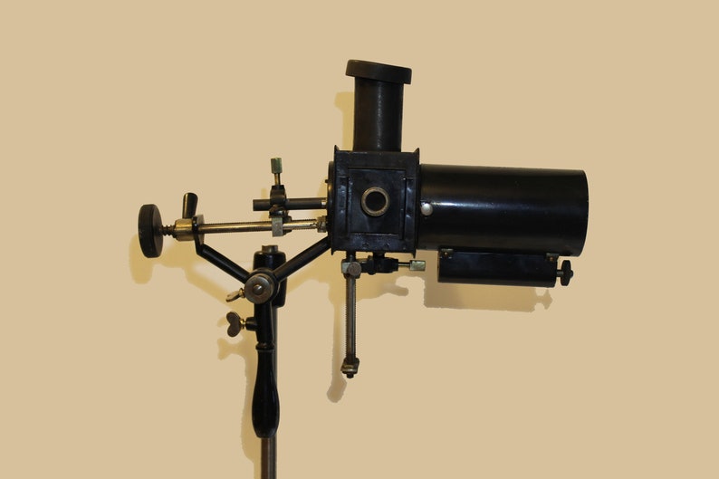 Vintage Electric Carbon Arc Lamp Late 1800's From Netherlands Comes