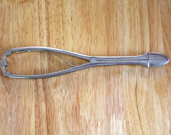Vintage Forceps Obstetric Perforator Forceps For Birthing  Craniotomy Forceps Medical Instrument Collectable Surgical Instrument